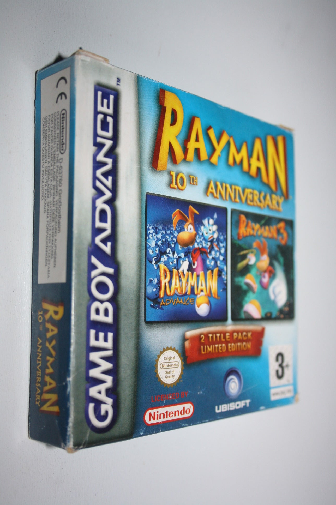Rayman 10th Anniversary 2 Title Pack Limited Edition