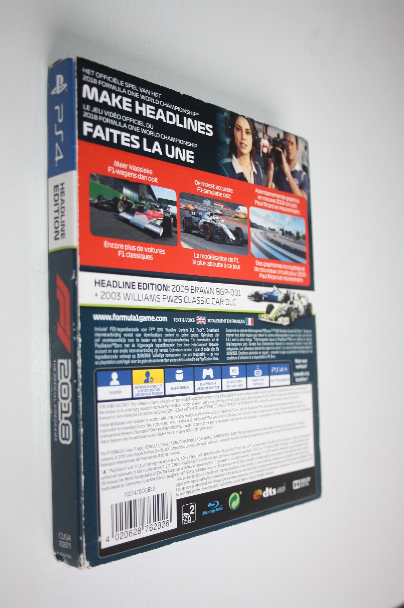 F1 2018 Headline Edition